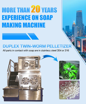 Pelletificateur de savon à haute productivité pour les équipements de fabrication de savon pour toilettes et les lave-vaisselle