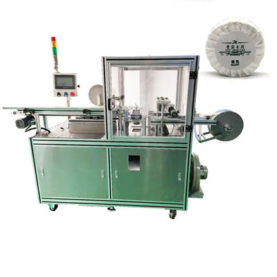 Machine d'emballage de savon rond à film étirable pour emballage de savon à lessive rapide et facile