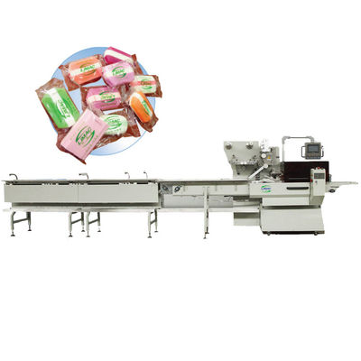 Machine d'emballage de savon rond à film étirable pour emballage de savon à lessive rapide et facile
