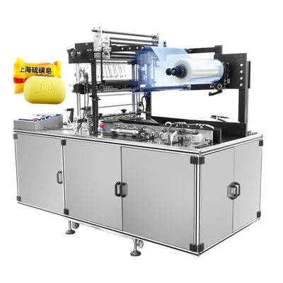 Machine d'emballage de savon rond à film étirable pour emballage de savon à lessive rapide et facile