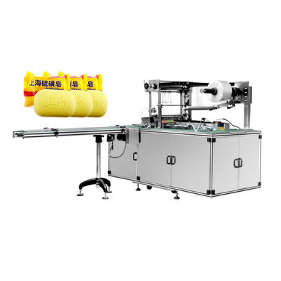 Machine d'emballage de savon rond à film étirable pour emballage de savon à lessive rapide et facile