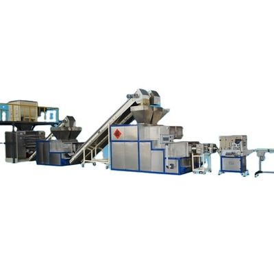 Machine automatique de fabrication de savon pour petites usines de fabrication de 100-200 kg/h