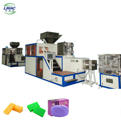 Machine à faire des nouilles de savon de 500 kg/h avec fonction de raffinage et d'extrusion 220/380v Voltage
