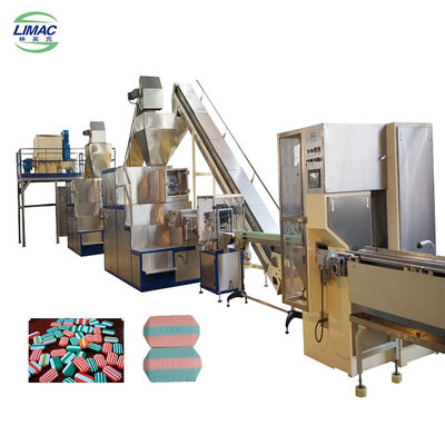 Machine à faire des nouilles de savon de 500 kg/h avec fonction de raffinage et d'extrusion 220/380v Voltage