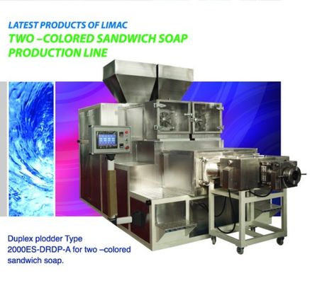Extrudeuse à vide de barres de savon, machine à plomber avec vitesse supérieure de l'extrudeuse 5-18 R/Min
